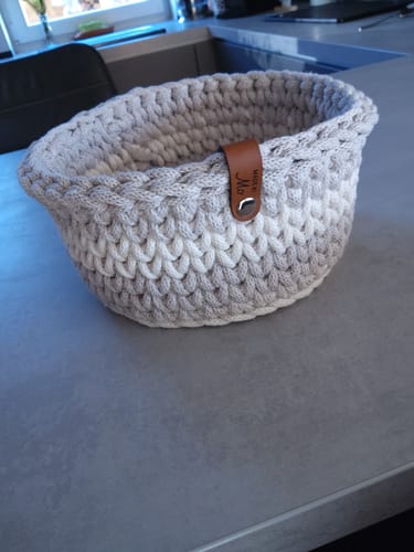 Customer photo review of Personalisierte Labels mit Chicago Screws - Kunstleder-Label mit Schrauben