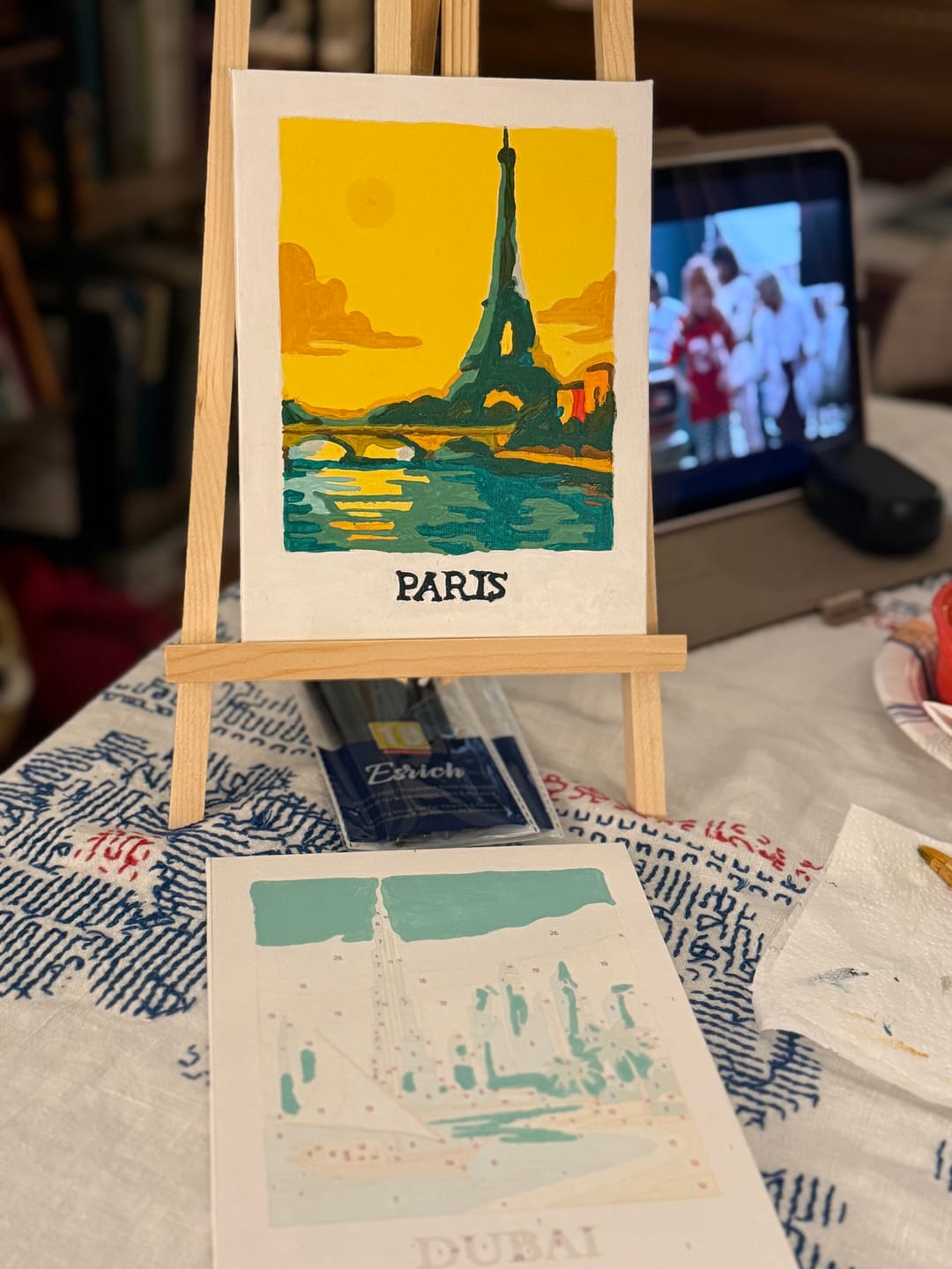 Customer photo review of 6 Mini Paintings - World Trip Set