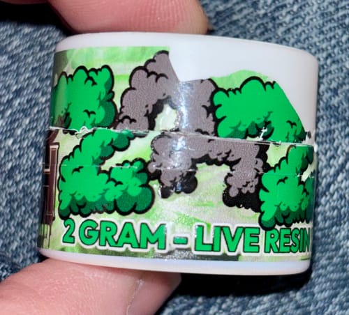 Customer photo review of OG Kush 2G Live Resin Sugar - Indica