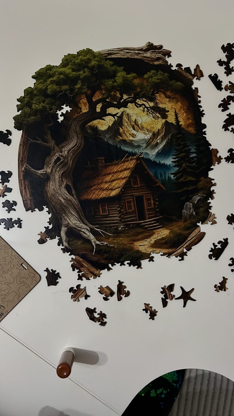 Customer photo review of Ağaç Ev - Ahşap Puzzle