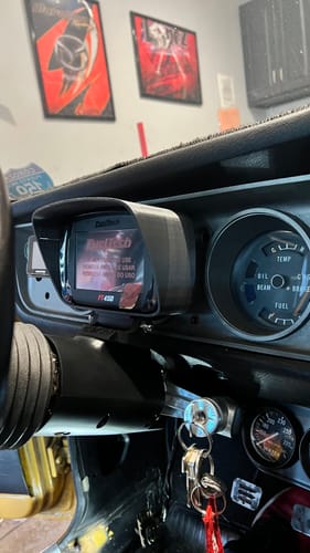 Customer photo review of Datsun 1200 Steering Column Covers LHD or RHD