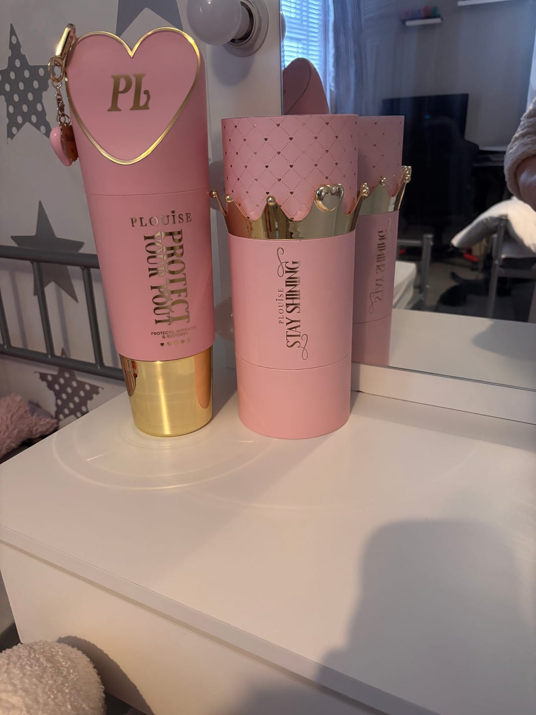 Customer photo review of Protect Your Pout Lip Conditioner XL Gift Set