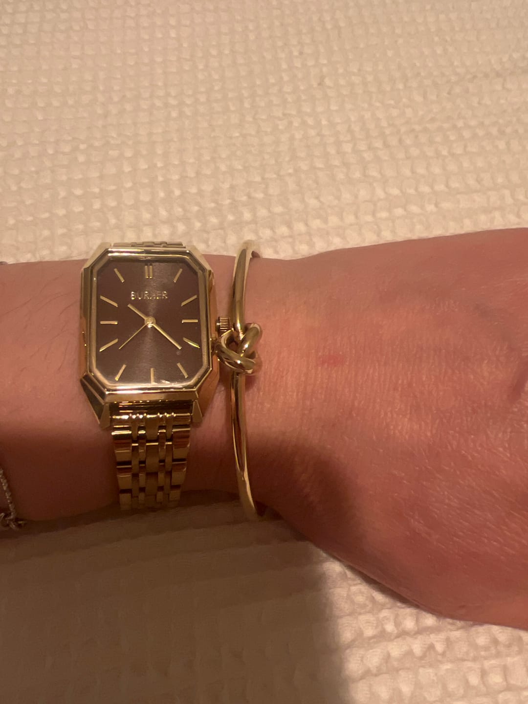 Customer photo review of Isabell Petite Gold Brown