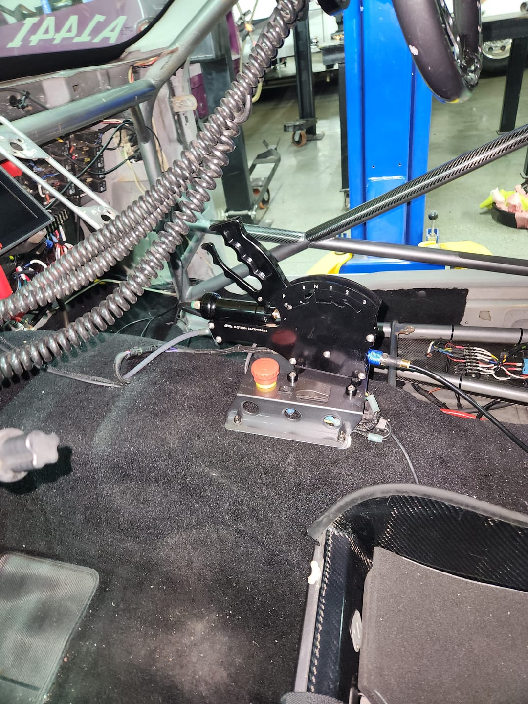 Customer photo review of TH400 3 Speed Reverse Pattern Operator Series Billet Shifter Front Exit