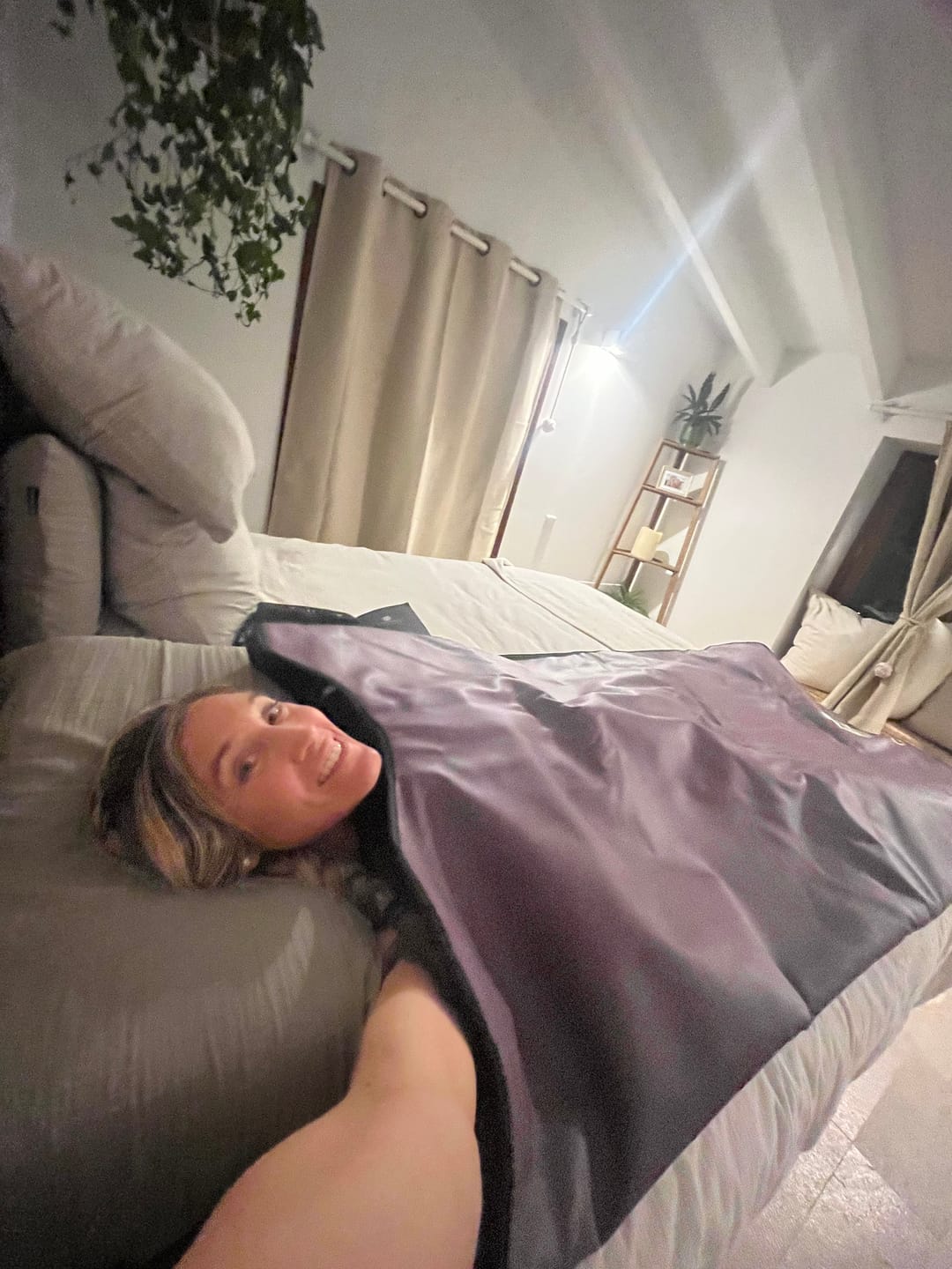 Customer photo review of Koanna® Infrared Sauna Blanket