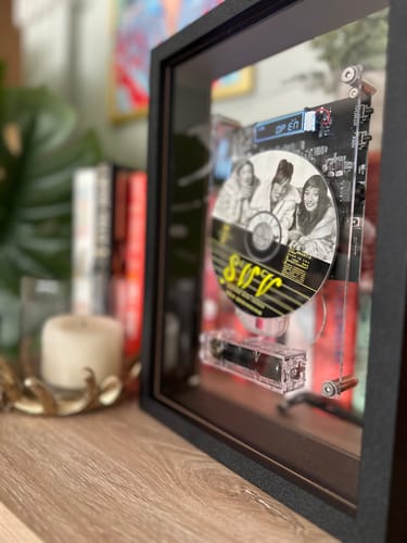 Customer photo review of M1 Music Frame CD Player