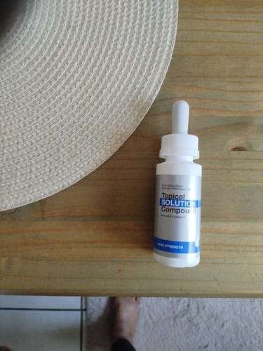 Customer photo review of Minoxidil5% Solution, 1 Pack 60ml