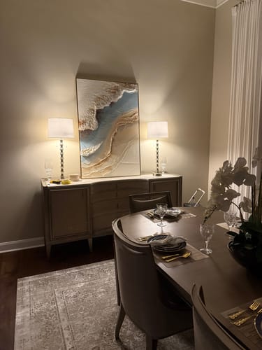 Customer photo review of Plaster Art Texture Painting #SG454