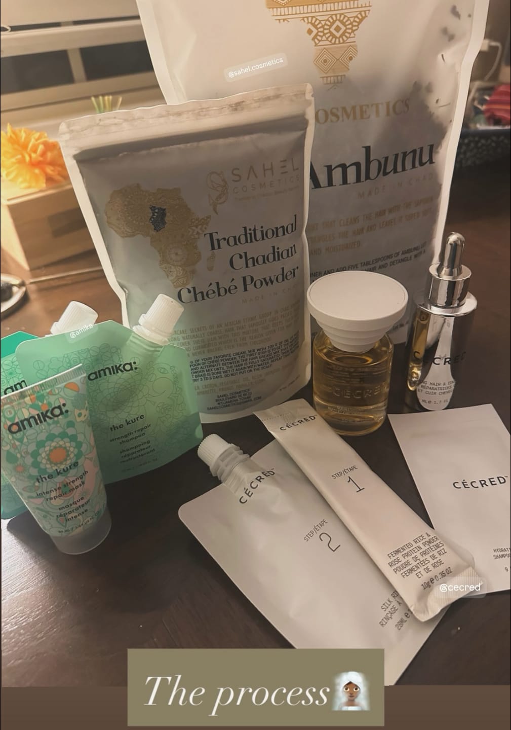 Customer photo review of Chebe Powder 150 grams