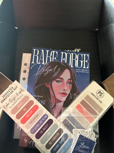 Customer photo review of smut slut book club subscription