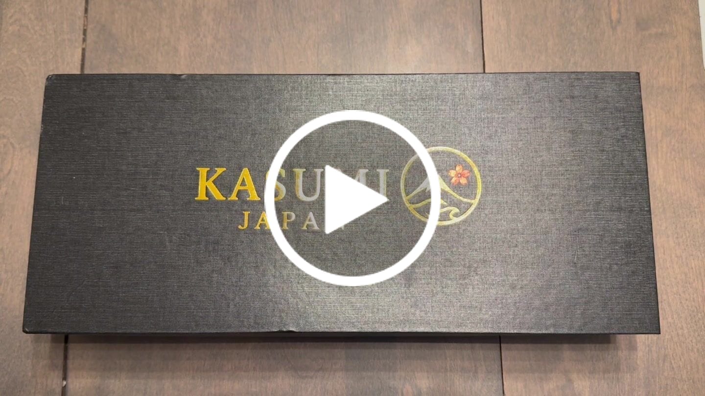 Customer video review of Japanese Double-sided Whetstone Include Non-slip Base