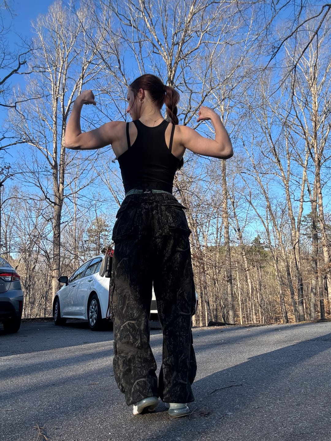 Customer photo review of W251 Hunting Season Cargo Joggers
