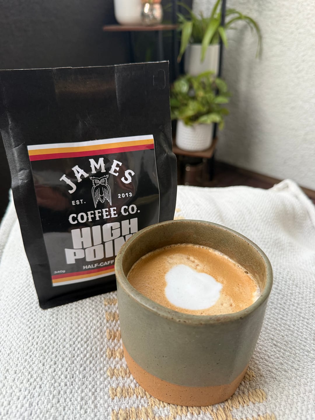 Customer photo review of Highpoint Half-Caff Blend