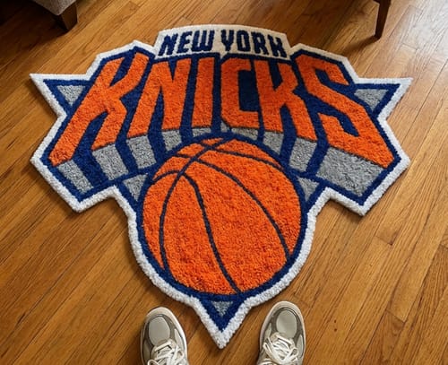 Customer photo review of New York Knicks™ Rug