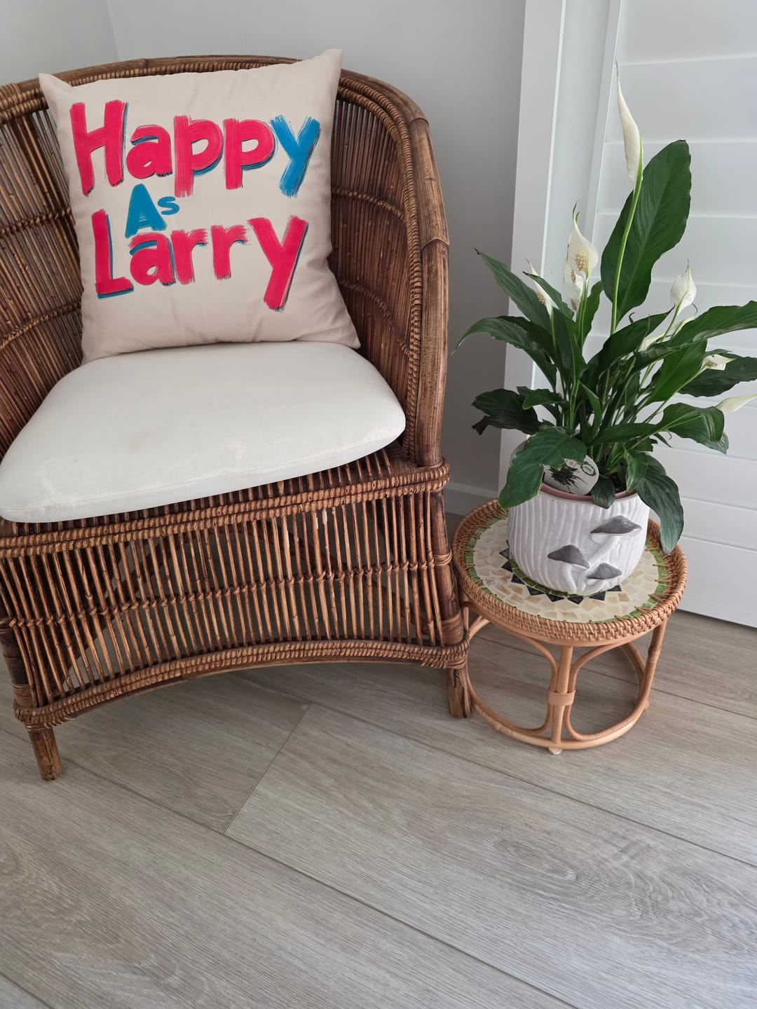Customer photo review of Oasis Rattan Table Set