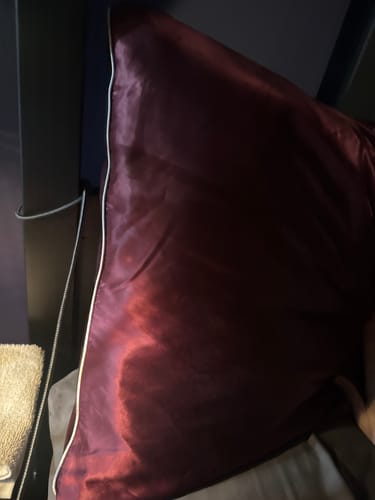 Customer photo review of Atelier Medica Organic Silk Pillowcase