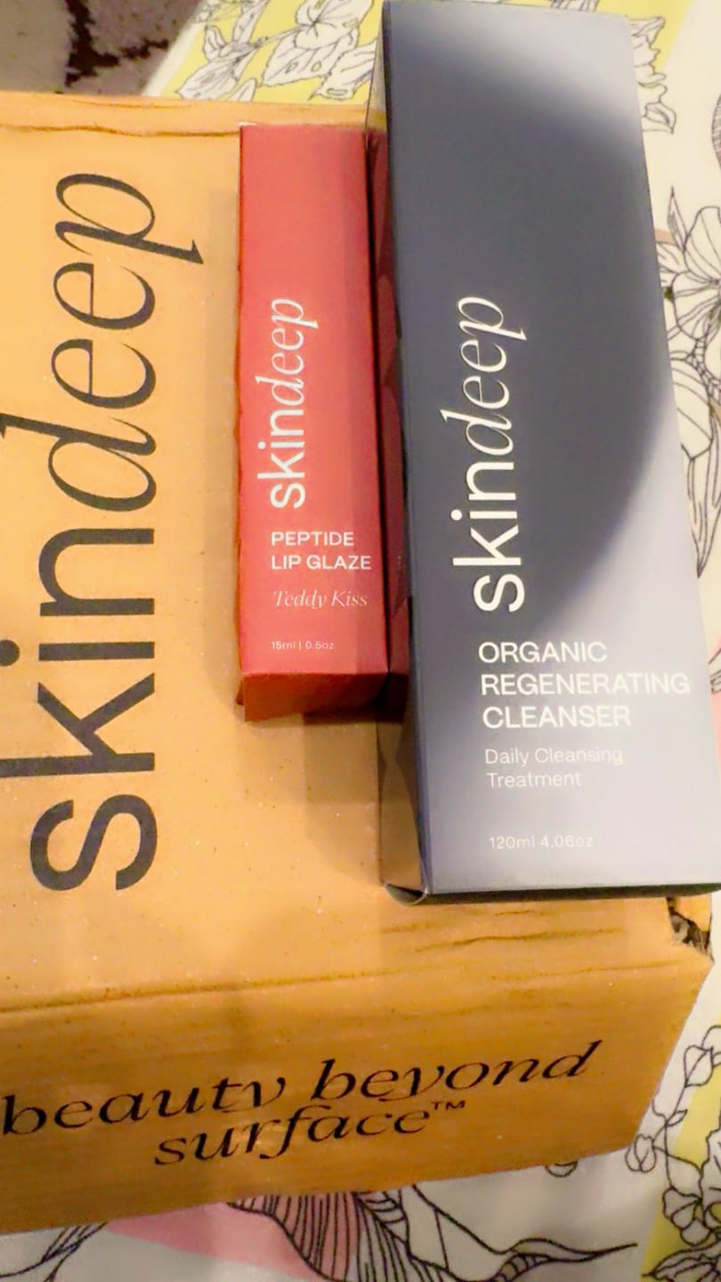 Customer photo review of ORGANIC REGENERATING FACE WASH - Daily Cleansing Treatment