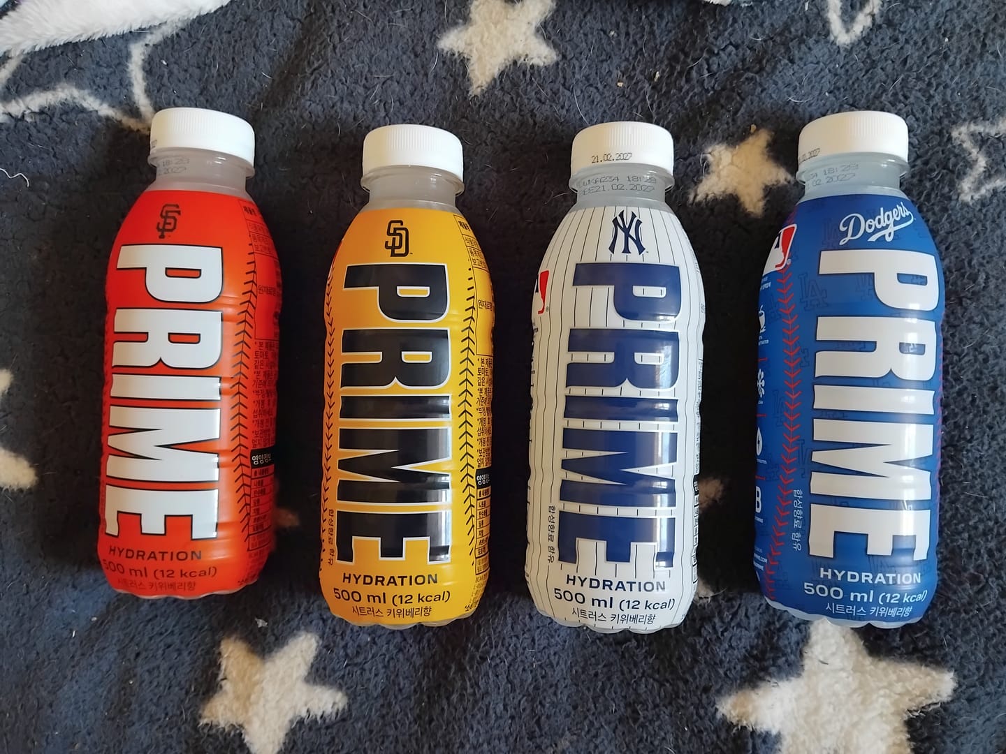 Customer photo review of NEW 🔵 Los Angeles Dodgers – Korean MLB PRIME Hydration (Pre-Order)