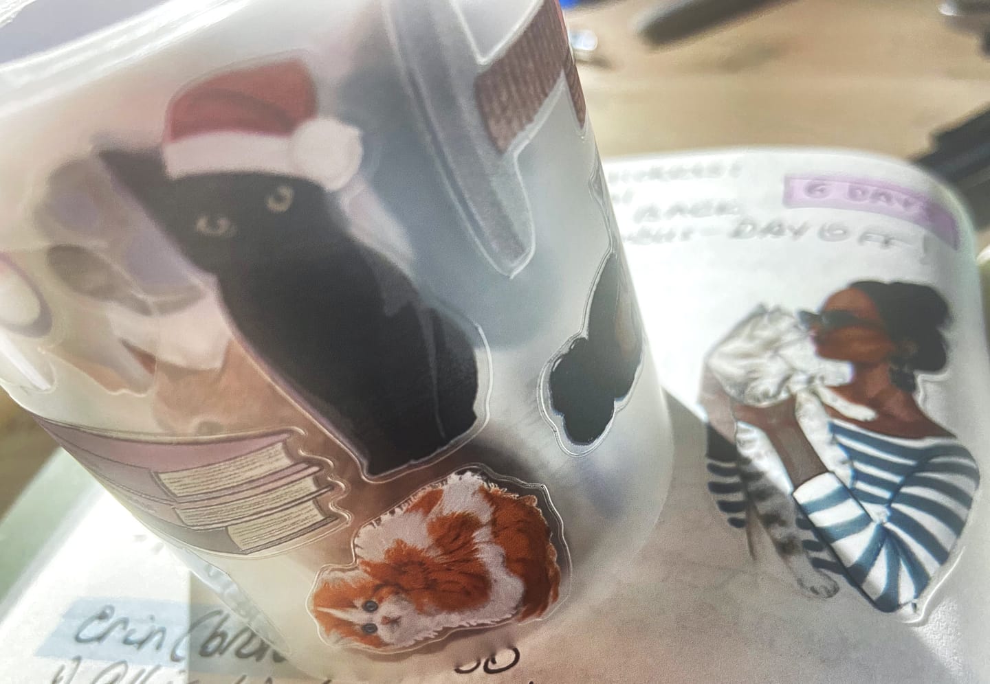 Customer photo review of Seasonal Hobonichi Sticker Book