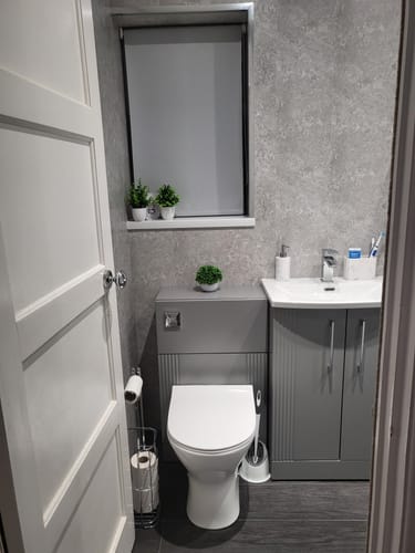 Customer photo review of Deco Curved 1100 Combination Pack - Satin Grey