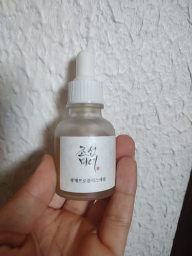 Customer photo review of Glow Serum : Propolis + Niacinamide
