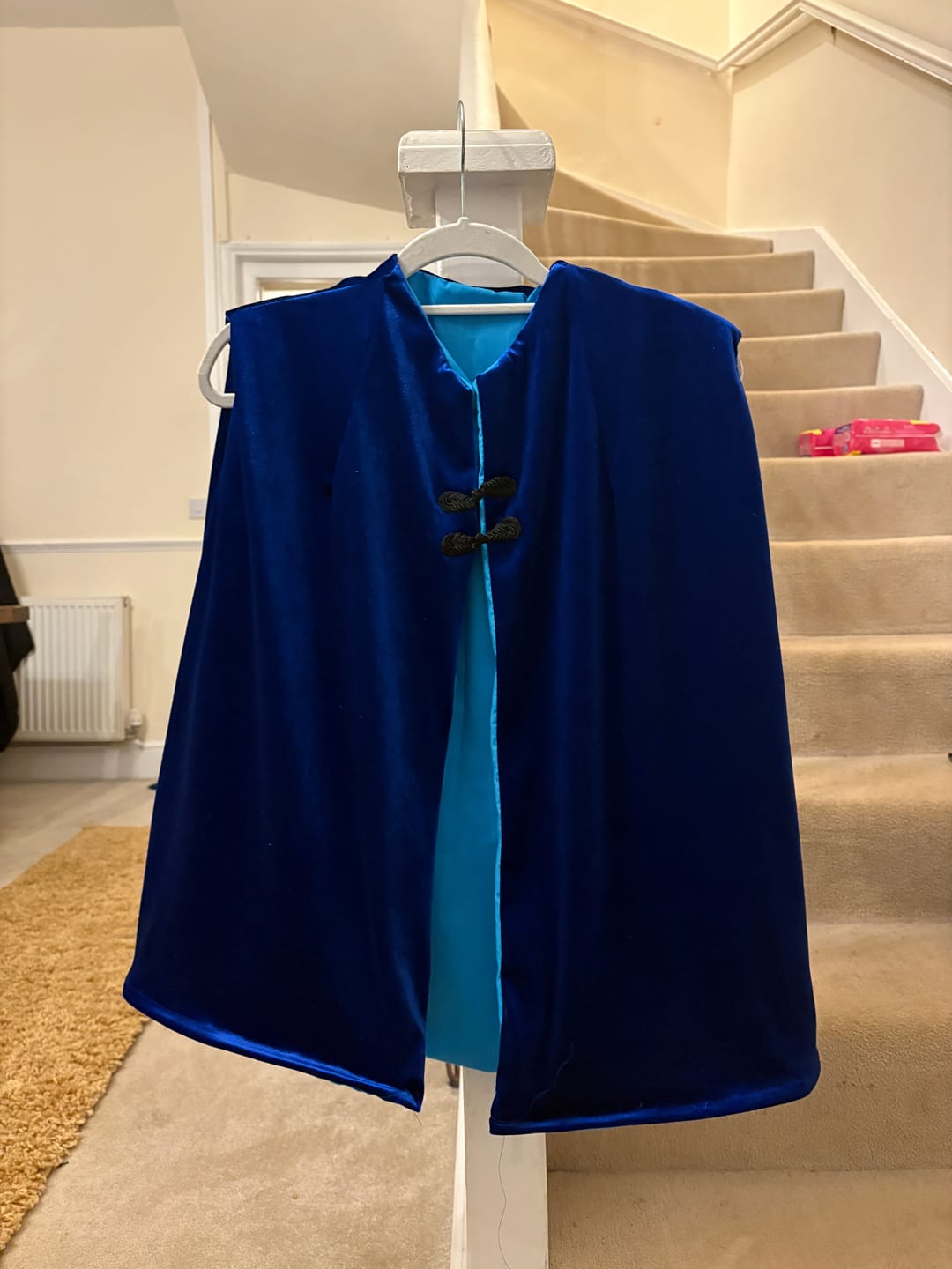 Customer photo review of Plain Stretch Velvet Fabric