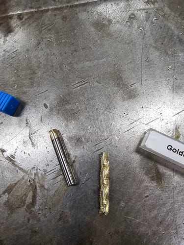 Customer photo review of Golden Boy XL - 1/4" x 1.5" Upcut Rougher
