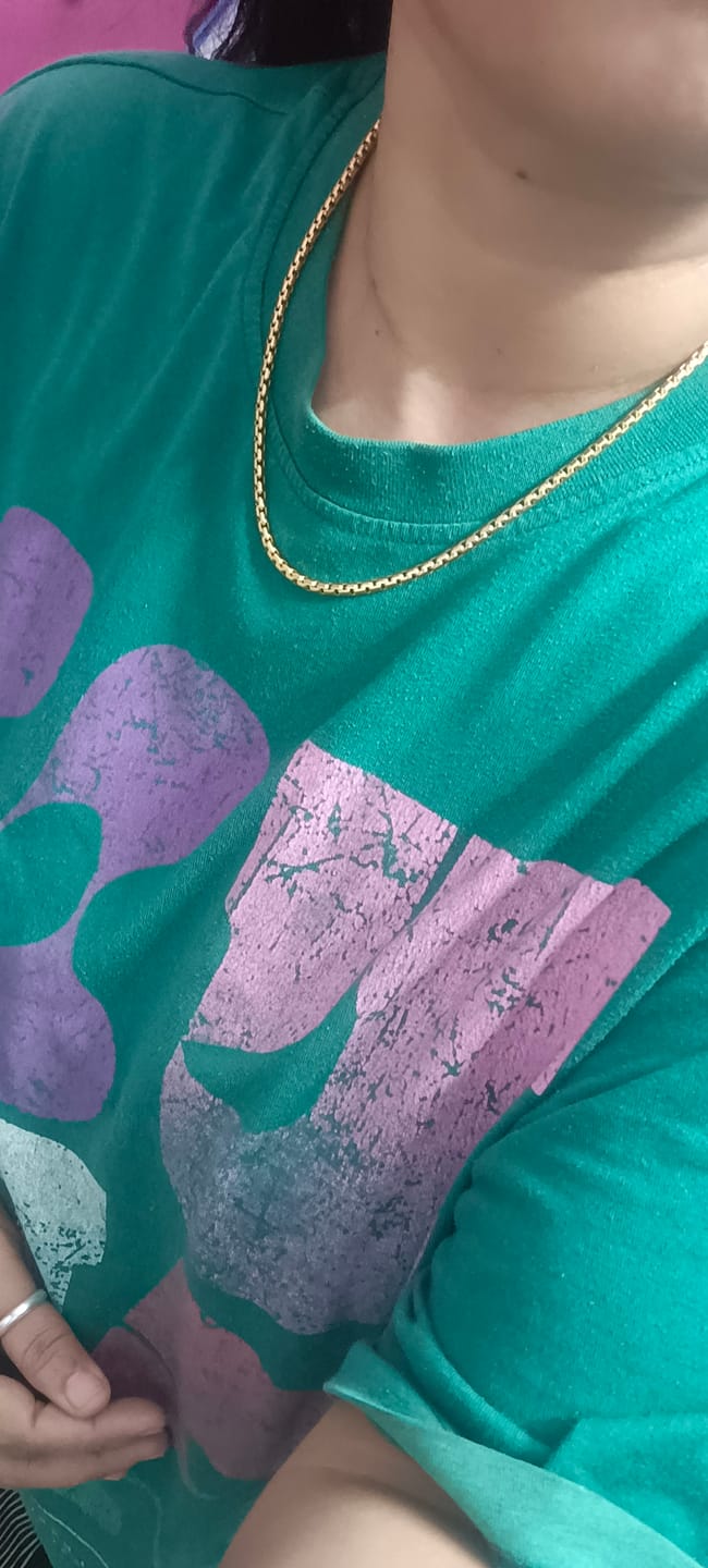 Customer photo review of Golden Majesty Chain
