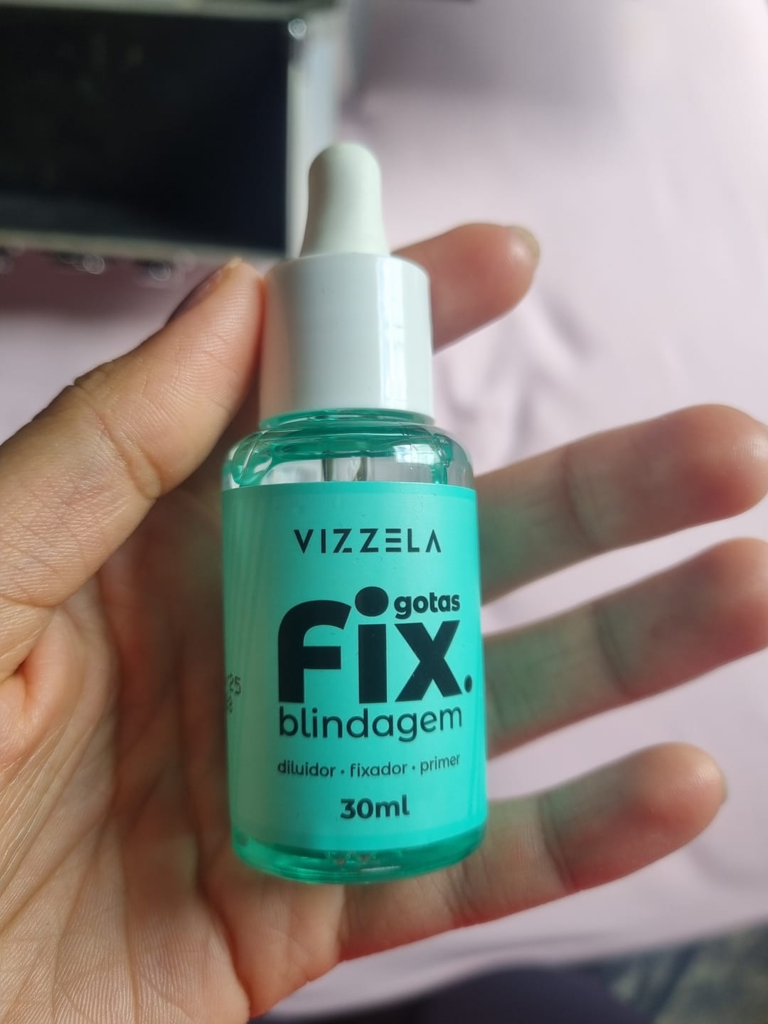 Customer photo review of Gotas Fix Blindagem - Vizzela