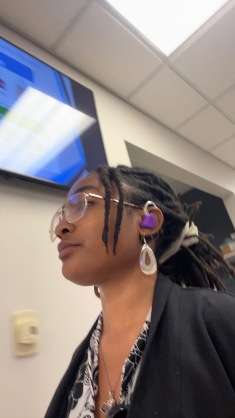 Customer photo review of Jrumz XP02 Expression+ Wireless Earphones - Purple