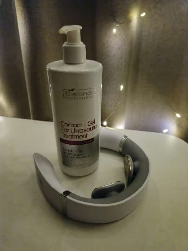 Customer photo review of Masajeador de cuello y espalda electromagnético
