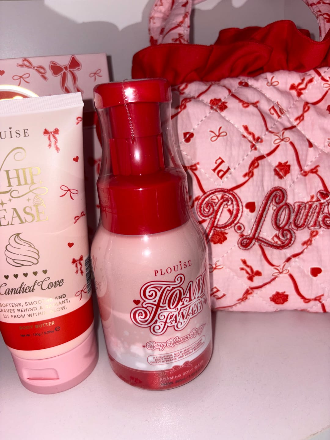 Customer photo review of P.Louise Foam Fantasy Body Wash