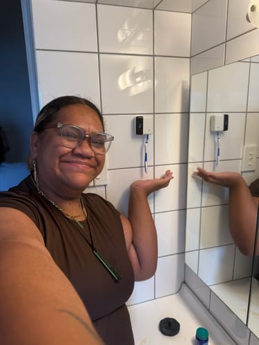 Customer photo review of Oralux UV Toothbrush Sanitizer