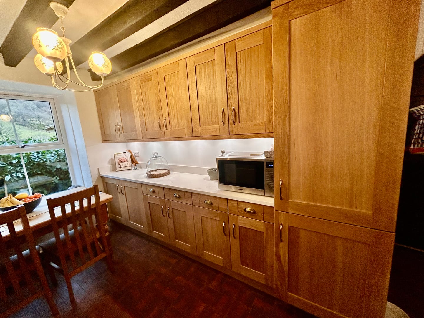 Customer photo review of Classic Aged Brass Cupboard Handles