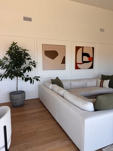 Customer review photo for Contemporary Minimalist Art #MA061