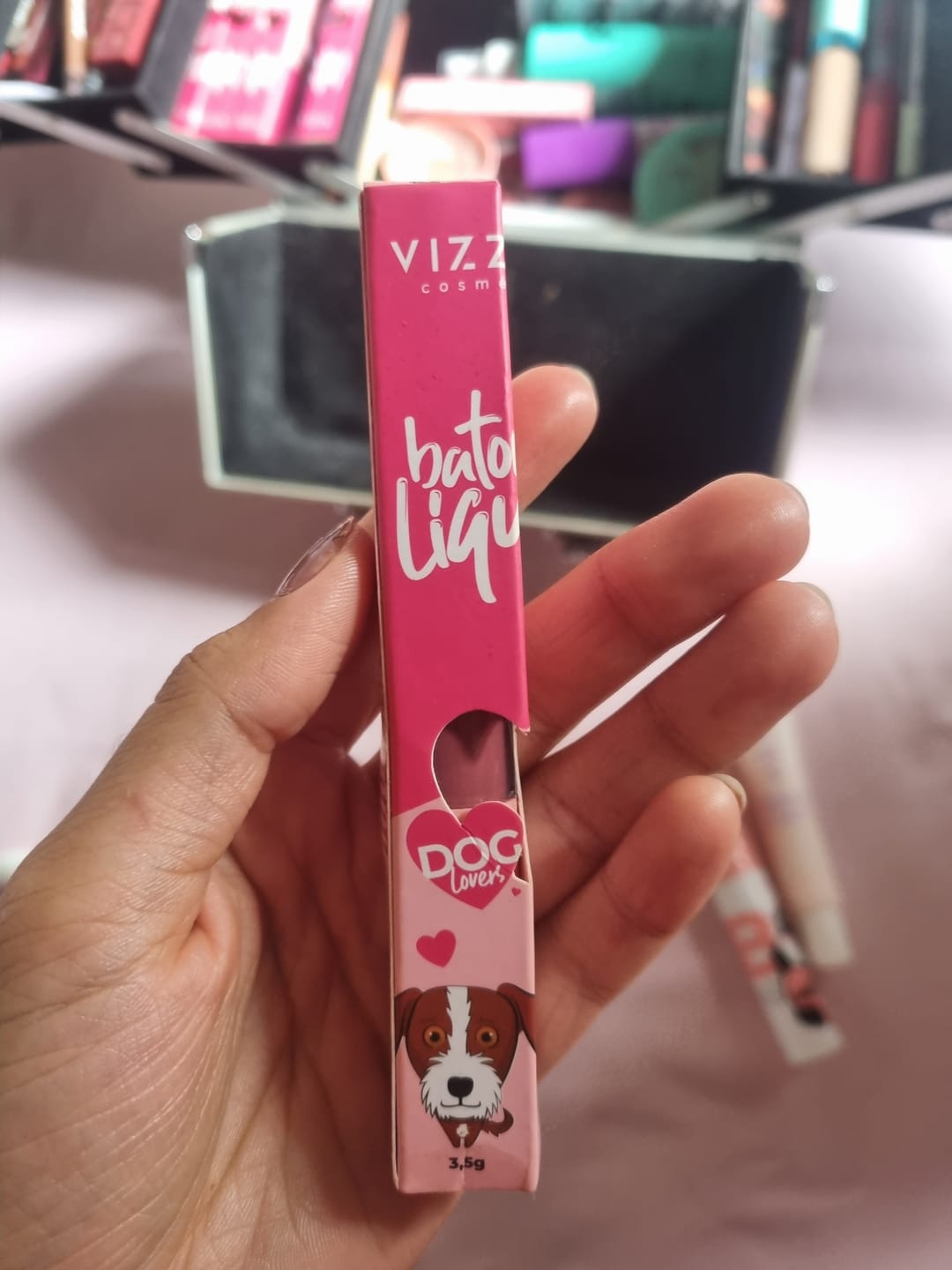 Customer photo review of Batom Líquido Vizzela