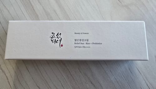 Customer photo review of Saules aizsargkrēms ar probiotiķiem Beauty of Joseon Relief Sun Rice Probiotics SPF50