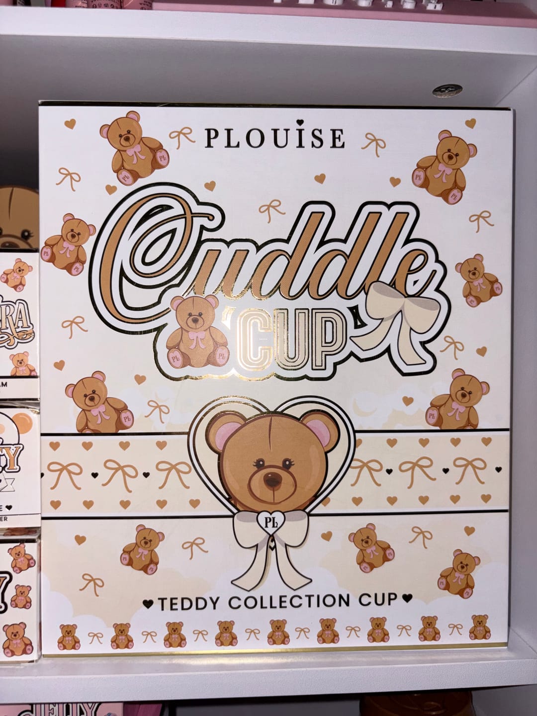 Customer photo review of Teddy Touch Steel Cuddle Cup