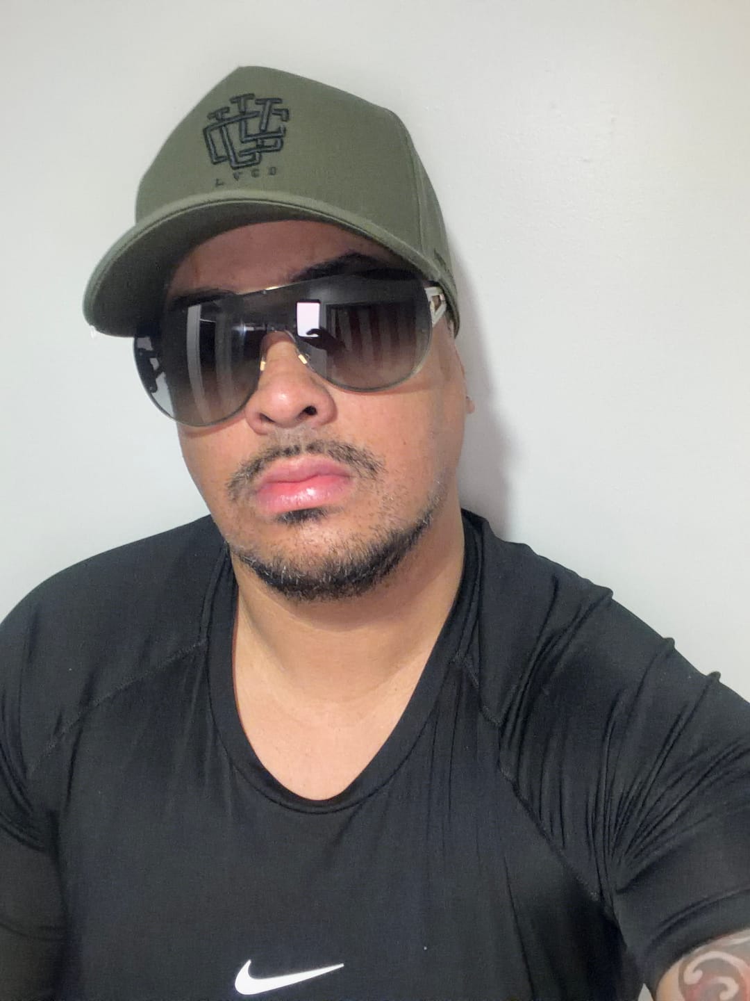 Customer photo review of LVCO "Khaki Green/Black" A-Frame Snapback