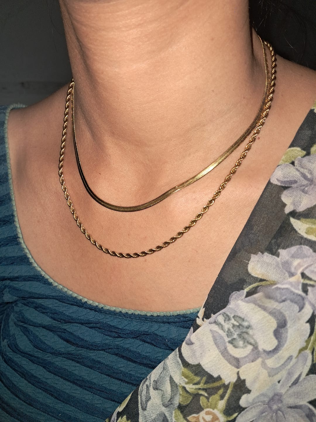 Customer photo review of Rope N Snake Chain