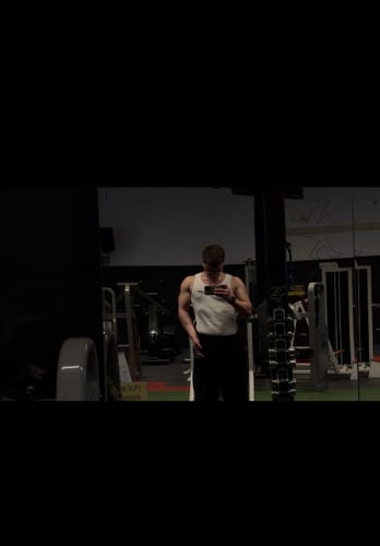 Customer photo review of Tank Top Waffle