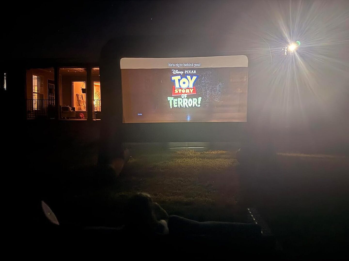 Customer photo review of Zoomly® Pro Max Smart Projector