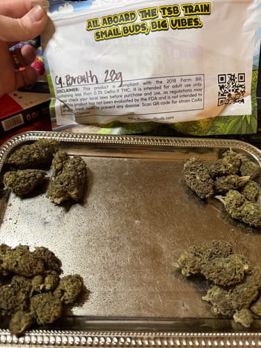 Customer photo review of Gorilla Glue THCA Flower