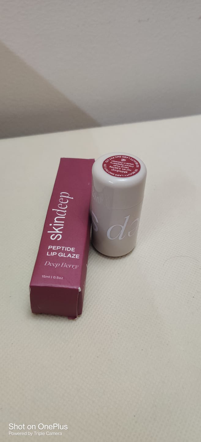 Customer photo review of Lip Glaze+Velvet Flush Duo