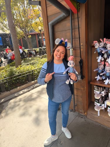Customer photo review of Judy Cop Zootopia Mickey Ears