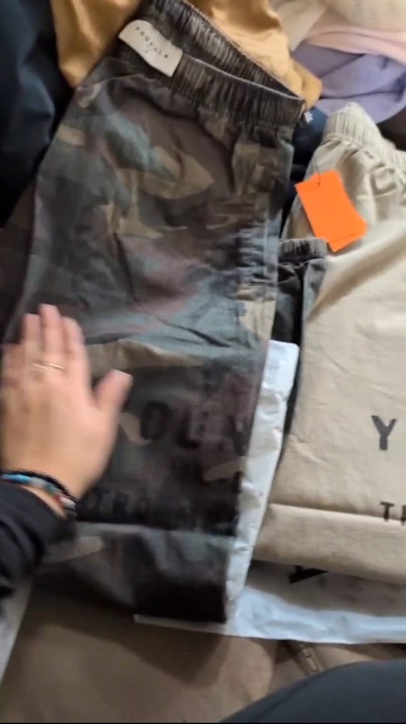 Customer photo review of 2162 - Elevated Pump Cover Joggers
