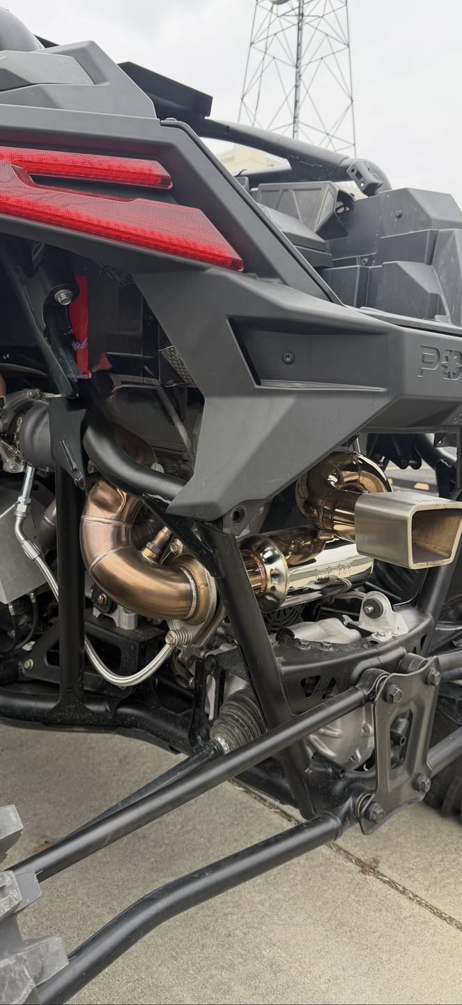 Customer photo review of RPM Polaris RZR Pro R 3" Sport Muffler W/ 3" Tip