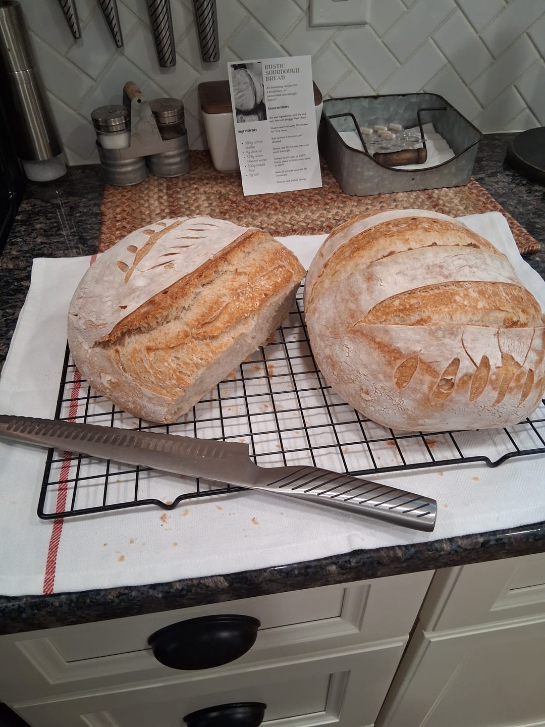 Customer photo review of Sourdough Starter Survival Guide | A Clear, Beginner-Friendly System for Feeding & Maintaining a Healthy Starter