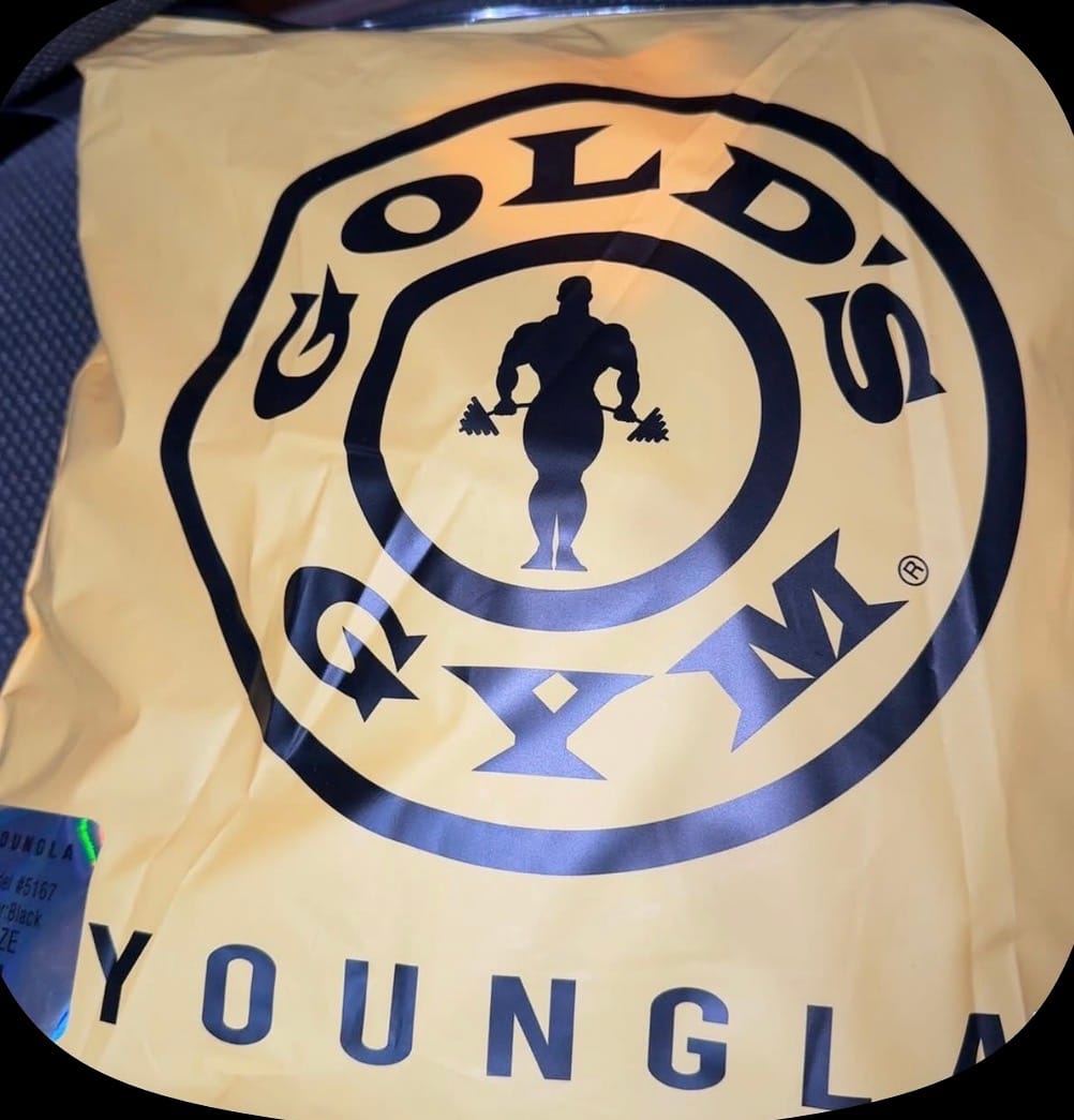 Customer photo review of 5167 - Gold's Iron Legacy Crest Hoodies