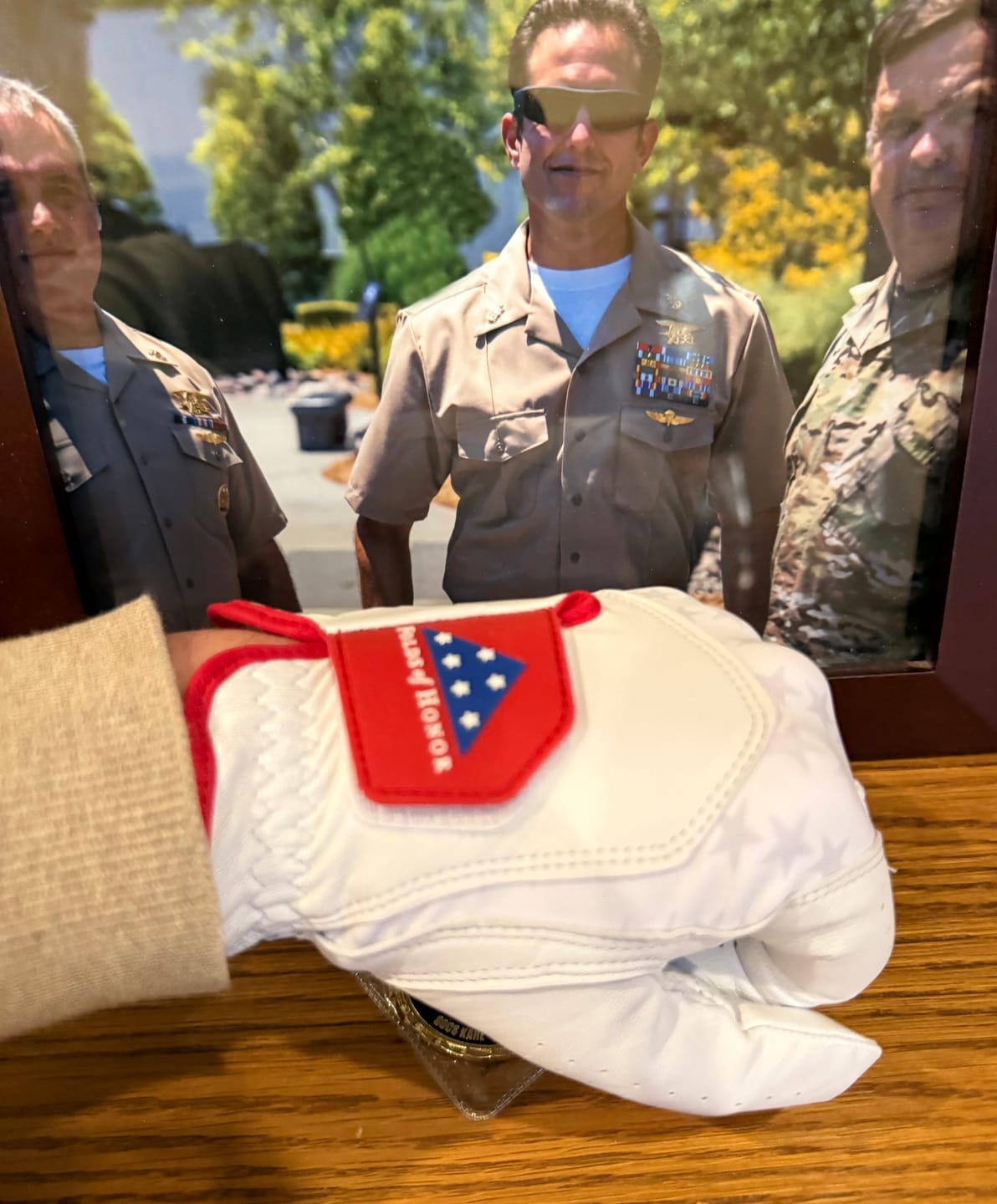Customer photo review of Folds Of Honor